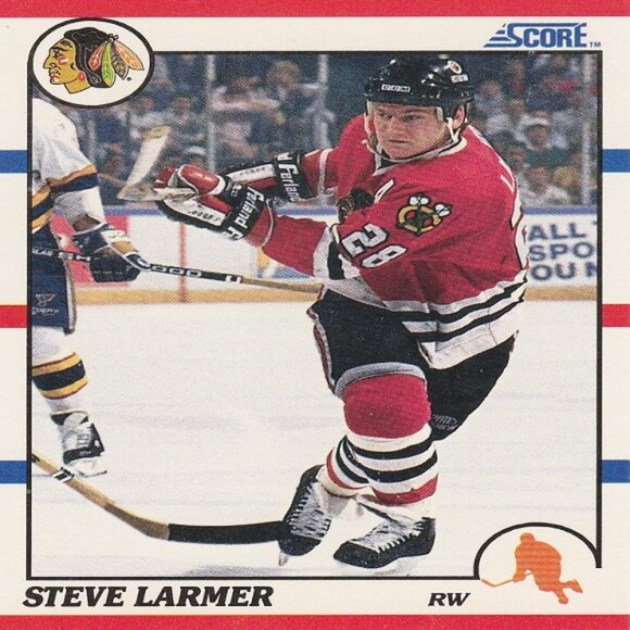 Steve Larmer Hockey Card Collection - Picture 8 of 8
